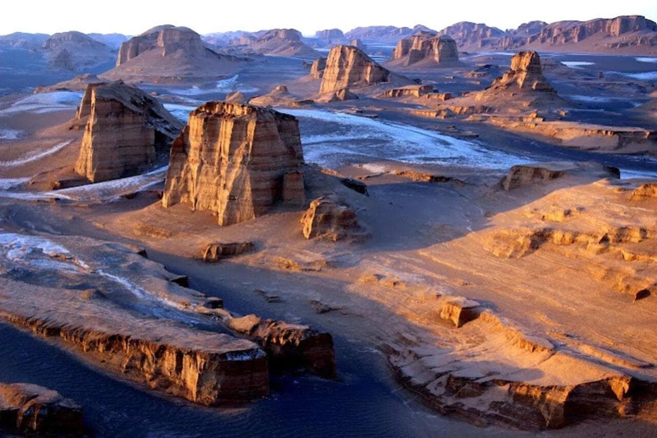 تصویری شگفت انگیز از کویر لوت