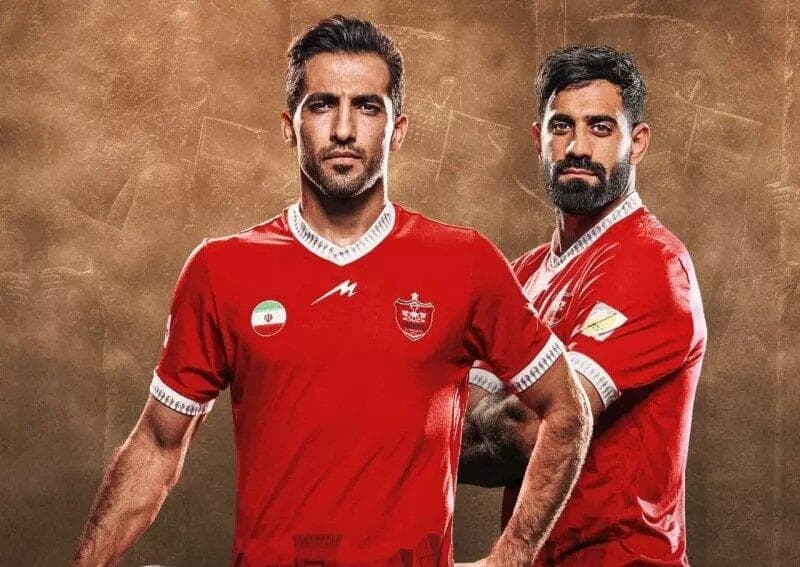 حذف سرباز هخامنشی از لباس پرسپولیس + عکس