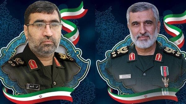 فرماندهان موشکی شهید به همراه سپهبد شهید محمد باقری در یک قاب | عکس