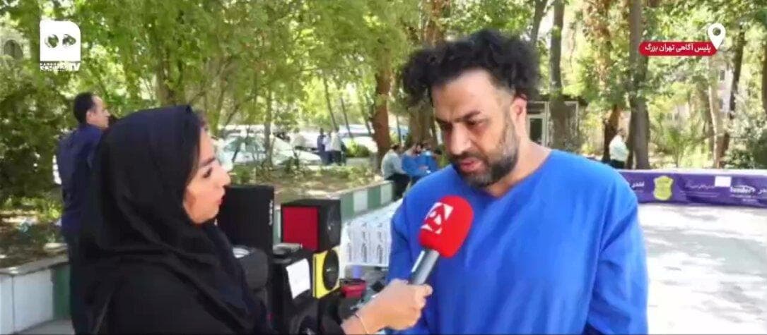 تصاویر واضح از سارقی که باشگاه ورزشی داشت! | ویدئو