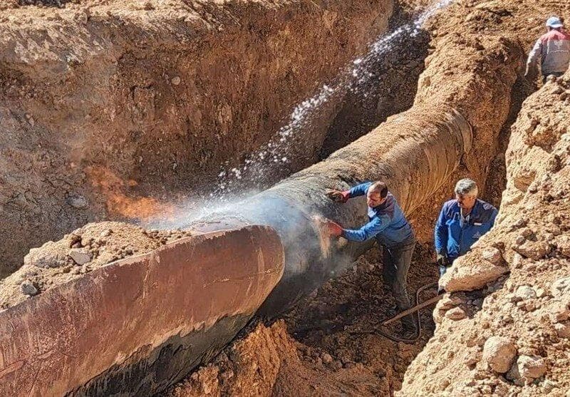 حادثه در خط لوله گاز بجنورد + ویدئو