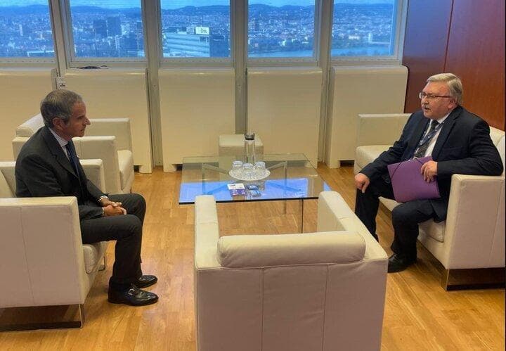 رایزنی «اولیانوف» با گروسی درباره ایران