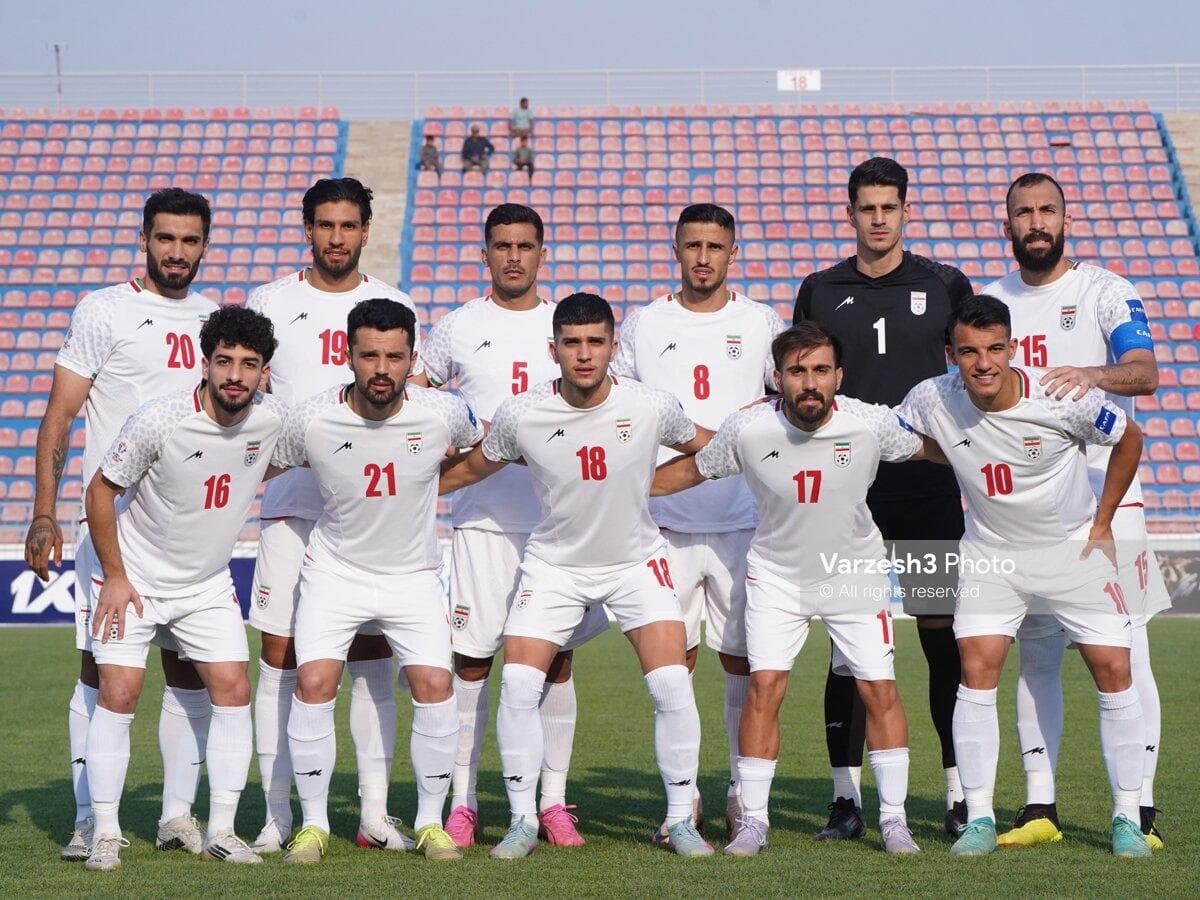 رنگ پیراهن ایران برای فینال کافا مشخص شد