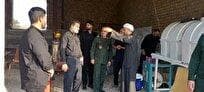 بازدید فرمانده سپاه علی بن ابی طالب از موکب‌های جهادی