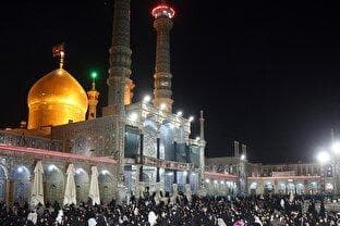 حضور پرشور زائران و استمرار خدمت‌رسانی موکب‌های حرم قم تا پایان ماه صفر