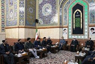 مدیران رسانه خراسان با تولیت آستان قدس رضوی دیدار کردند