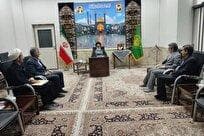 دیدار رییس دانشگاه علوم پزشکی قم با تولیت حرم حضرت معصومه