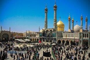 عزاداری روز شهادت حضرات پیامبر اعظم و امام حسن مجتبی (ع) در قم