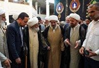 مراسم بزرگداشت شهدای دولت در حرم شاهچراغ برگزار شد