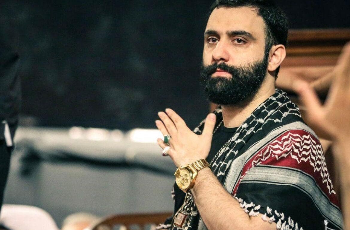 نوحه‌خوانی جواد مقدم در صحن غدیر حرم مطهر رضوی