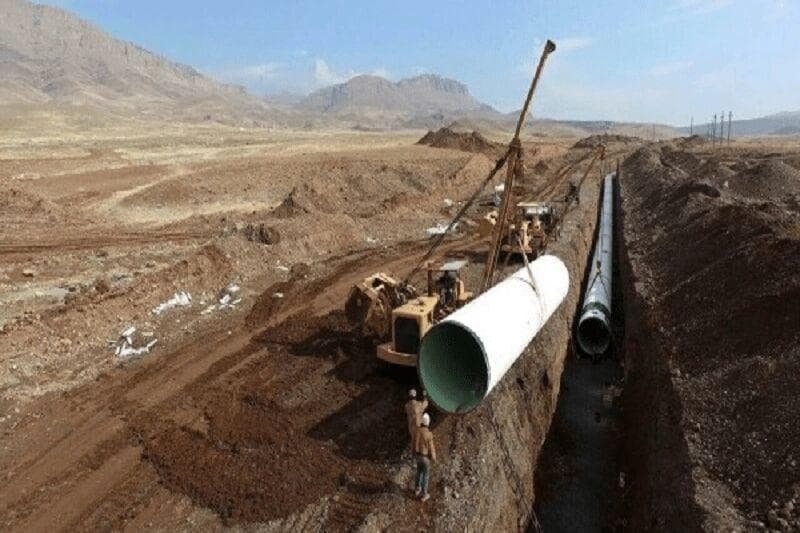 آخرین وضعیت انتقال ‌آب ‌خلیج فارس به کرمان