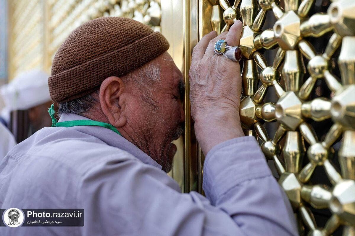 زیارت اول در حرم امام مهربان با طرح «مهر درخشان» ناذران
