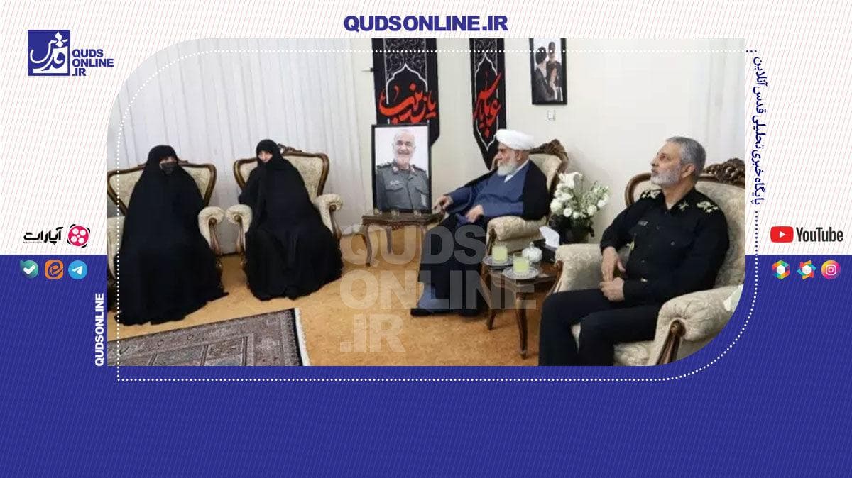 ابلاغ پیام رهبر انقلاب به خانواده شهدای اقتدار