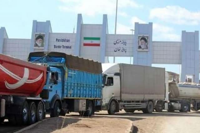 صادرات کالا در مرز پرویزخان از سرگرفته شد