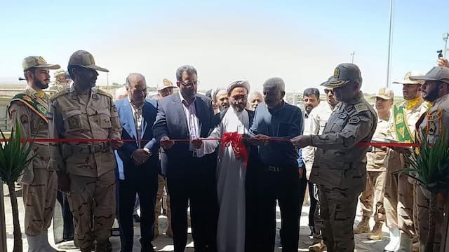 پاسگاه مرزی یازتپه هنگ مرزی سرخس افتتاح شد