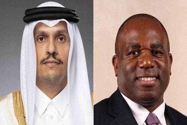 گفتگوی تلفنی وزیران خارجه قطر و انگلیس درباره غزه