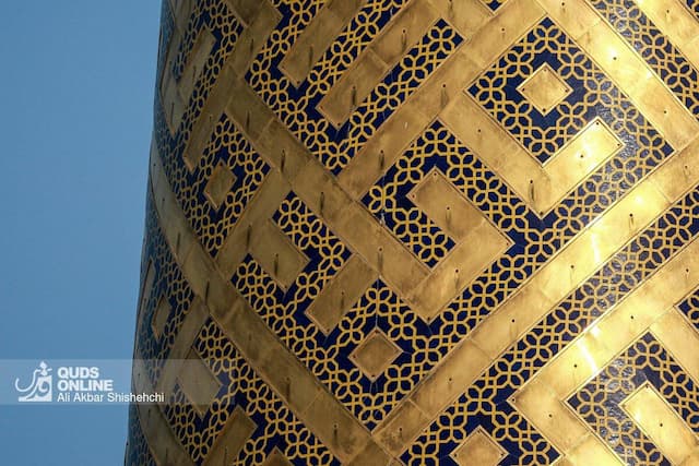 درخشش نام پیامبر(ص) در آستان خورشید