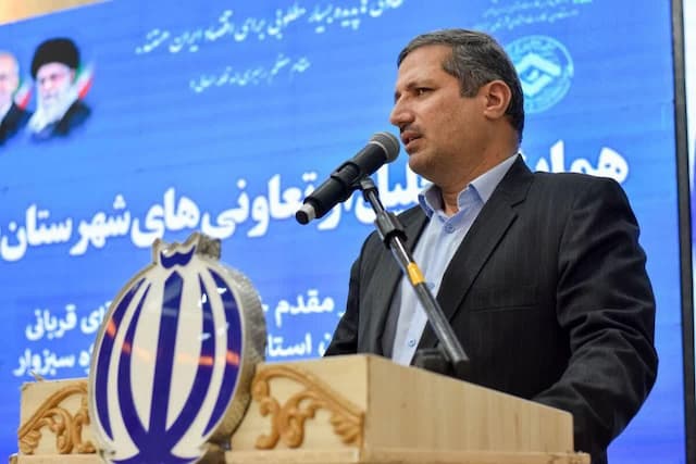 فرماندار سبزوار: تعاونی ها محرک توسعه اقتصادی شهرستان هستند