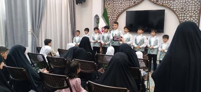 برگزاری جشن"میلاد مهر" با حضور بانوان آذری زبان در حرم مطهر رضوی