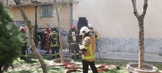 مفقود آتش‌نشان مشهدی در حادثه اطفای حریق کارگاه مبل سازی