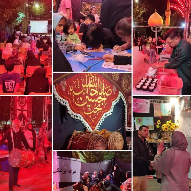 موکب خانوادگی «جون بن حوی» در شیراز؛ میعادگاهی برای جاماندگان اربعین