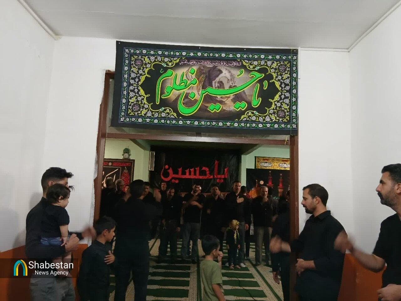 عزاداری کاروان پیاده روستای گیت شهرستان درمیان در مشهد