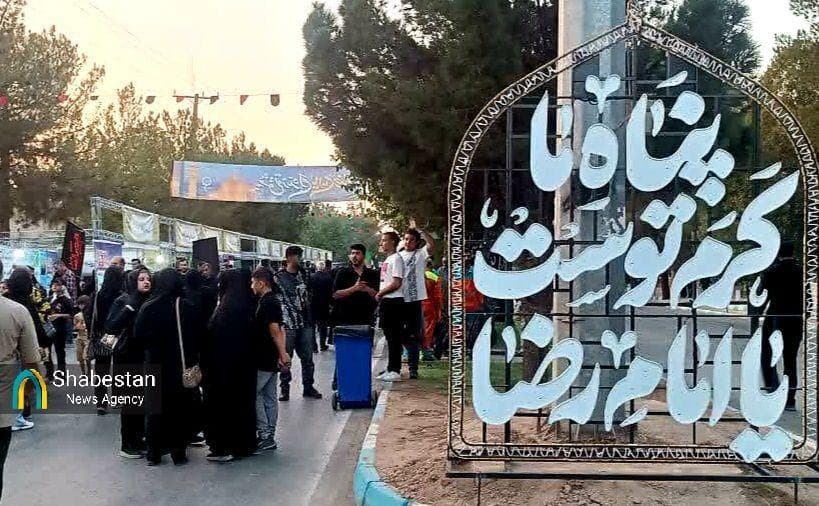 کرمان در سوگ امام رئوف؛ جلوه‌ای باشکوه از عشق رضوی با برپایی بیش از ۵۰ موکب خدمت‌رسانی