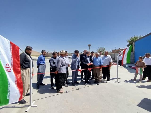 بهره‌برداری از طرح‌های هادی ۶ روستای نقده