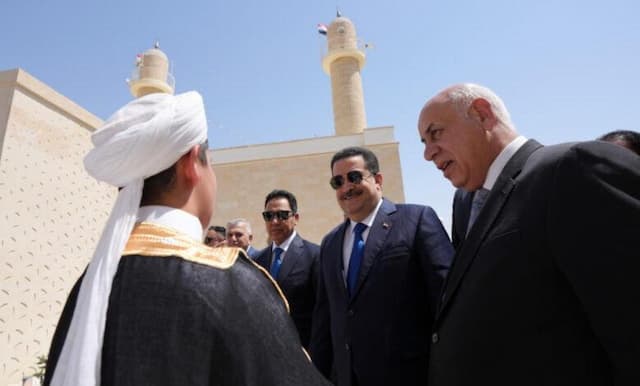 بازگشایی مسجد جامع نوری و مناره کج آن در موصل+ عکس