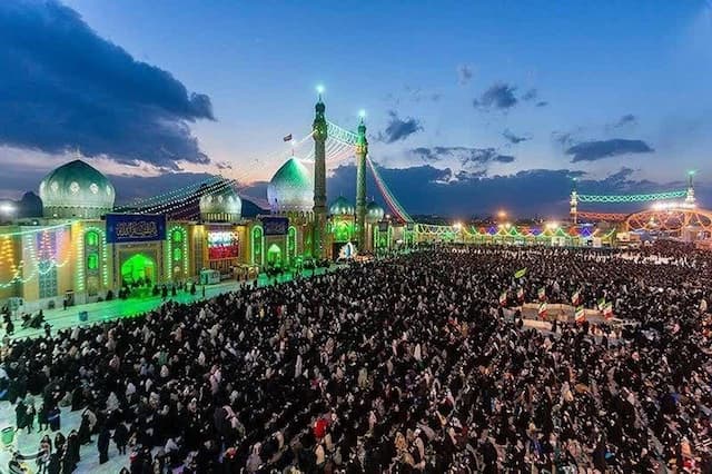 اجتماع لشکریان صاحب‌الزمان در آستان مقدس مسجد جمکران