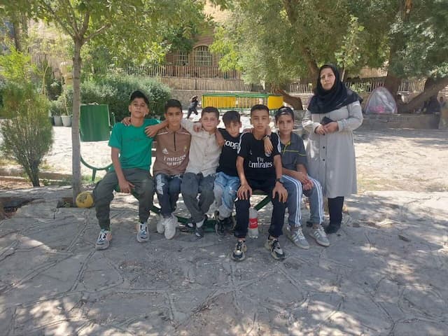 برگزاری اردوی یک‌روزه خضر زنده برای کودکان کانون مائده سنندج