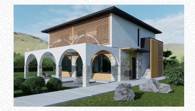 گوریتسا در بوسنی برای ساخت اولین مسجد و مدرسه اسلامی آماده می‌شود
