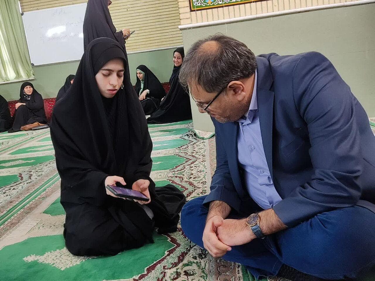  بازدید معاون فرهنگی هنری ستاد کانون‌های مساجد کشور از کانون‌های فعال استان کرمانشاه