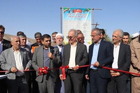 بهره برداری از یک راه روستایی در کلاله پس از 18 سال