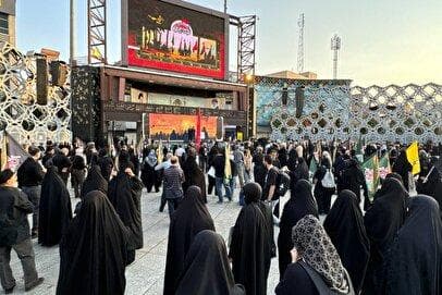 آغاز مراسم جاماندگان اربعین حسینی در تهران