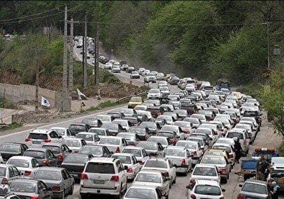 ترافیک سنگین در ورودی‌های مازندران/ از هراز تا مسیر تهران-شمال