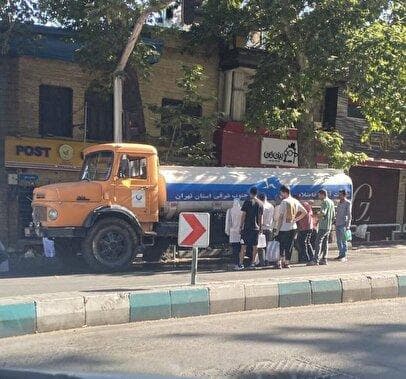  آبرسانی سیار به مردم تهران آغاز شد؟