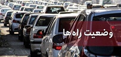 آخرین وضعیت محور‌های شمالی و آزادراهی کشور