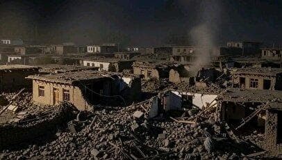 ۲۵۰ کشته در پی وقوع زلزله شب گذشته در افغانستان