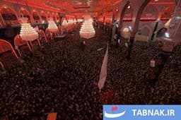 سیل جمعیت زائران اربعین در حرم امام حسین(ع)