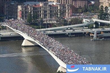 بزرگ‌ترین گردهمایی‌های همبستگی با فلسطین در استرالیا