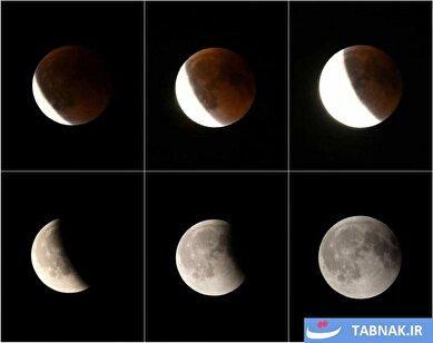 تصاویر ماه گرفتگی از سراسر جهان