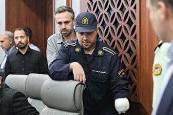 عکس | سرباز جانباز حمله رژیم صهیونیستی به زندان اوین