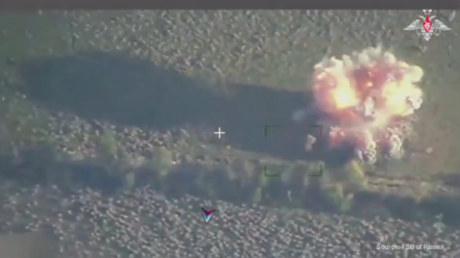 Ukrainian missile launcher destroyed in Russian strike – MOD (VIDEO)