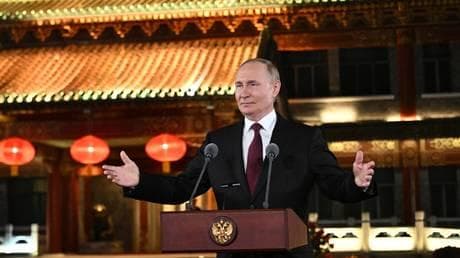Putin hails China’s world governance proposal