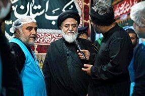 توسعه خدمات رفاهی و معرفتی موکب مسجد جمکران در عمود 1090