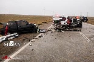 رشد تلفات حوادث رانندگی در بهار امسال