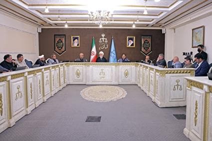 دیدار رئیس قوه قضاییه با جمعی از اصحاب رسانه