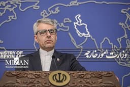 نشست خبری سخنگوی وزارت امور خارجه آغاز شد