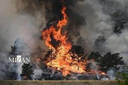 آتش‌سوزی گسترده در کلرادو؛ زندان ایالتی تخلیه شد